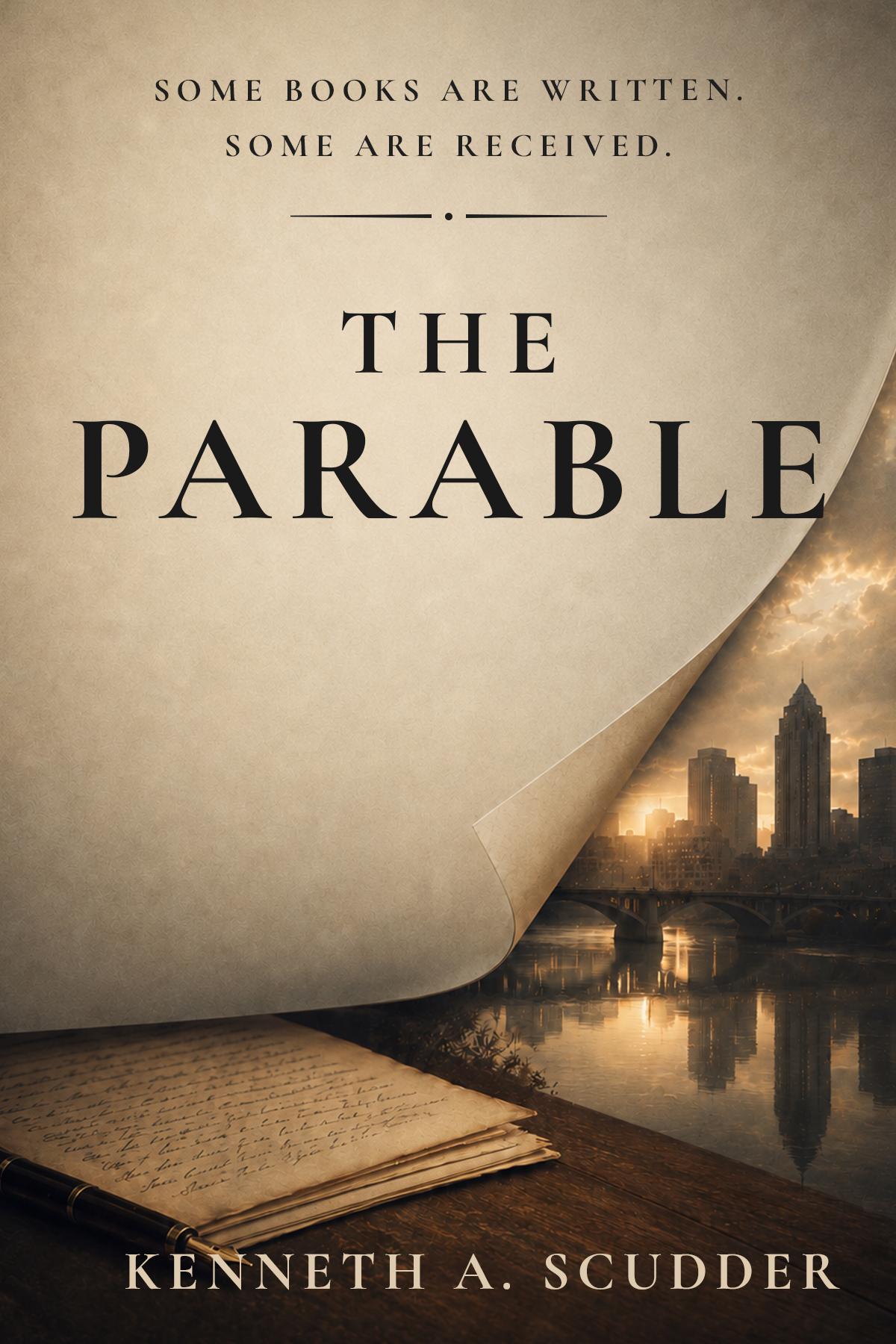 Front cover of The Parable, a Joseph Bleau novel by Kenneth A. Scudder